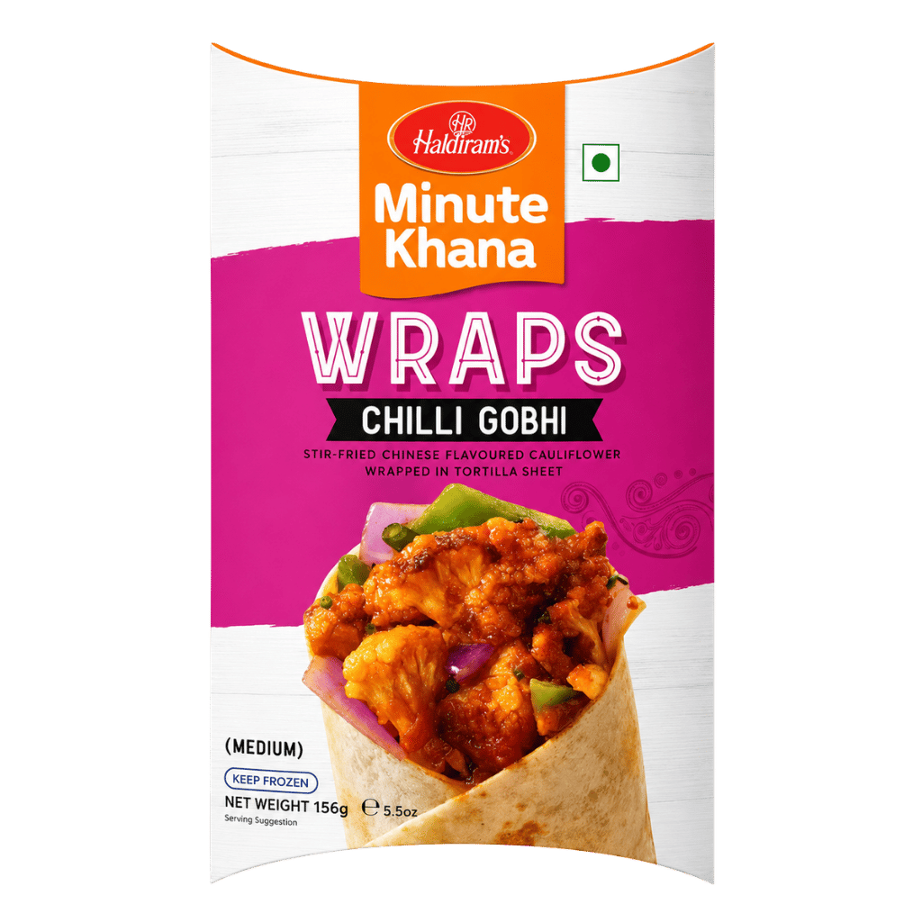 Haldiram's Chilli Gobi Wrap 1 pc buy online USA - 1